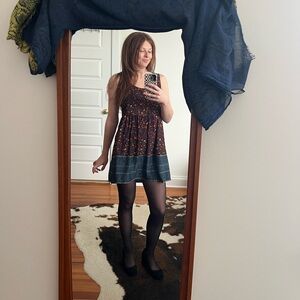 Ecote Multicolored Patterned Dress